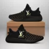 Louis Vuitton Gold Orange LV Black Yeezy Sneaker