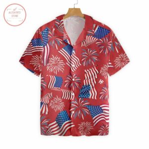 4Th Of July Patriotic Hawaiian Shirt