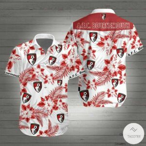 A.F.C. Bournemouth Hawaiian Shirt