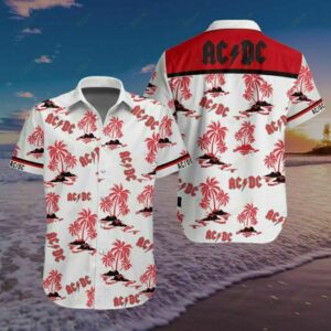 Ac/Dc Hawaiian Shirt Outfit Beach Summer