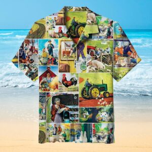 Active Farm Hawaiian Shirt Summer Beach Outfit