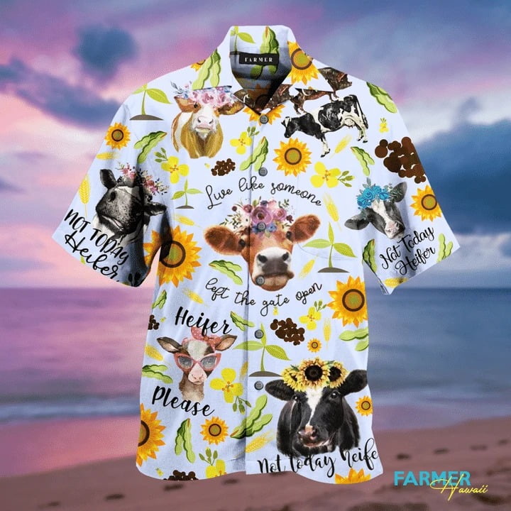 Amazing Farm Heifer Lover Hawaiian Shirt