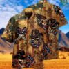 America Skull Cowboy Hawaiian Shirt