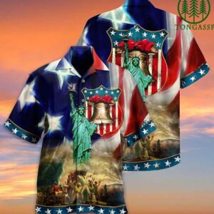 American Happy Independence Day Hawaiian Shirt