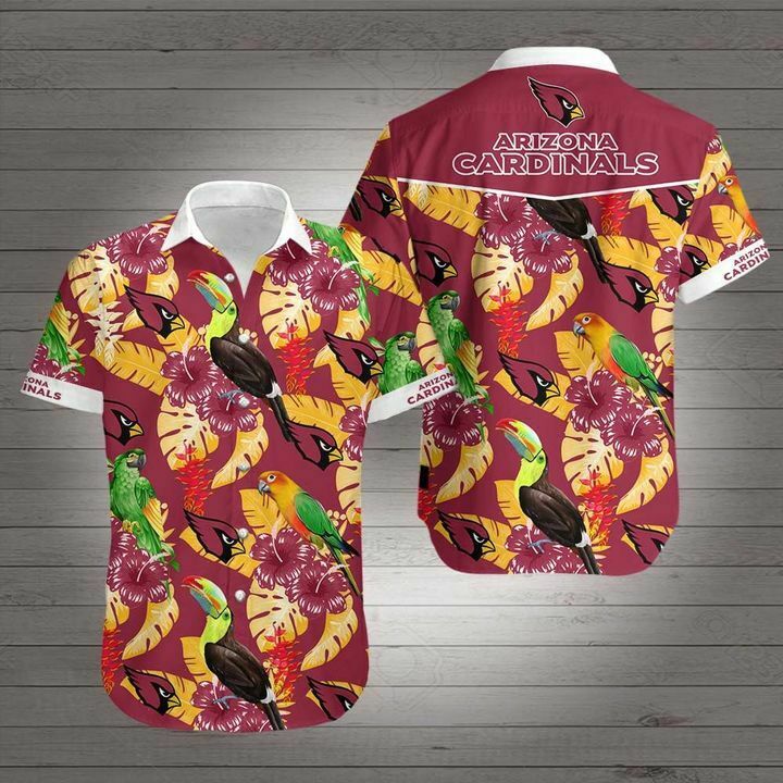 Arizona Cardinals Hawaiian Shirt Beach Summer Outfit