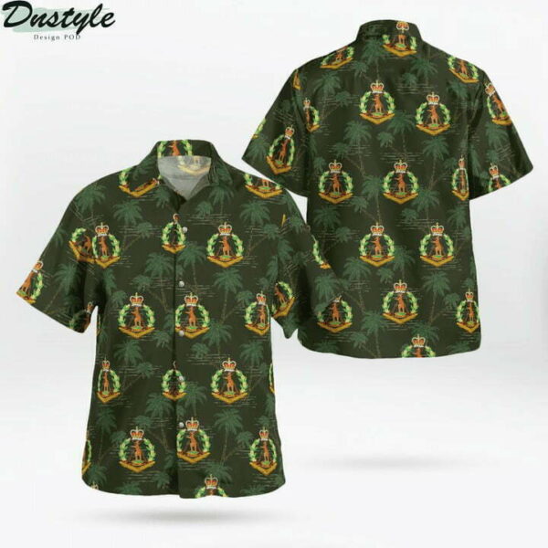 Australian Army Royal Australian Regiment Hawaiian Shirt