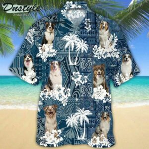 Australian Shepherd Hawaiian Shirt