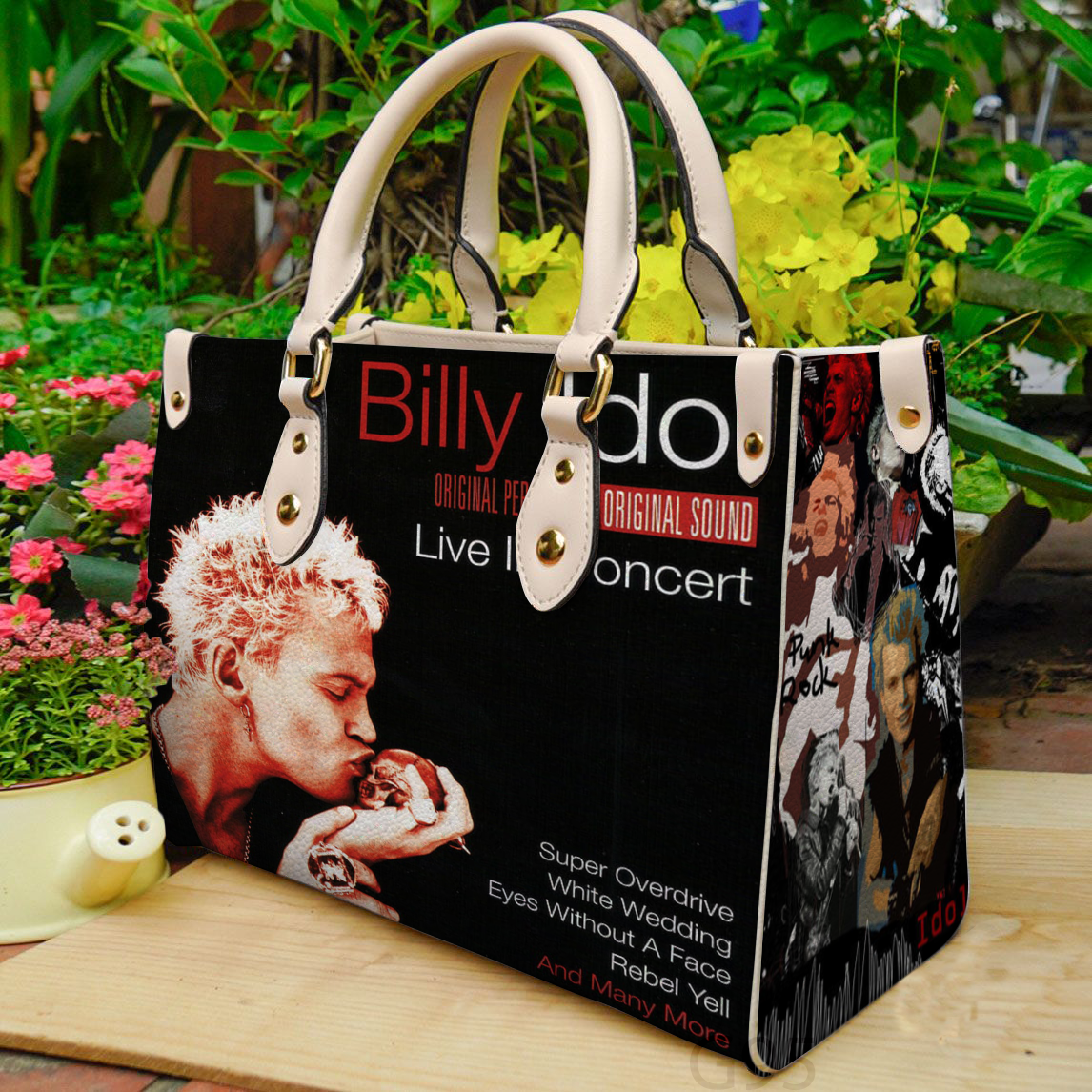 Billy Idol 2 Women Leather Hand Bag