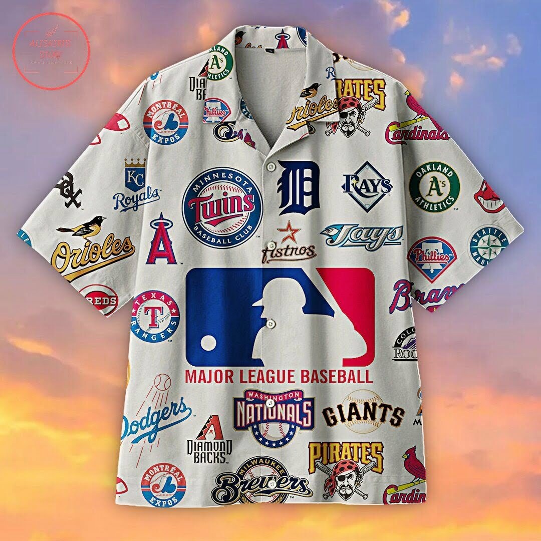 Baseball Hawaiian Shirt Beach Summer Outfit