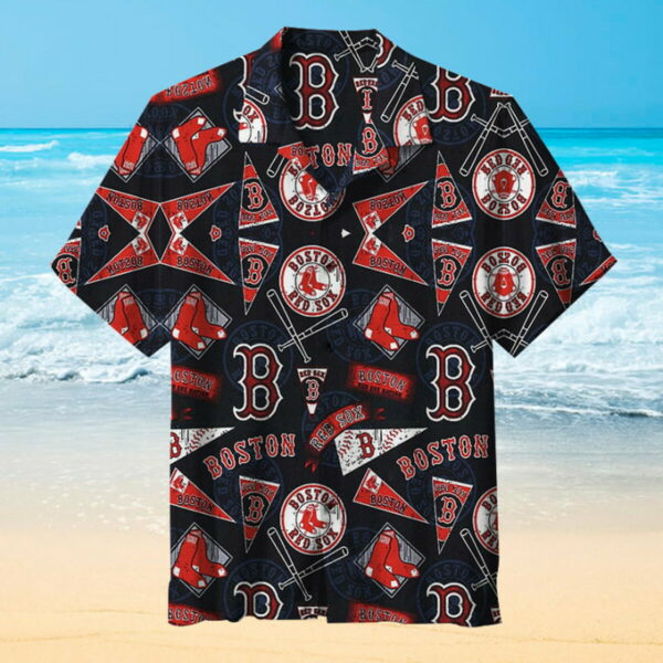 Boston Red Sox Hawaiian Shirt Outfit Beach Summer