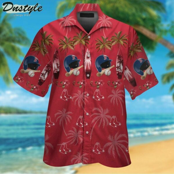 Boston Red Sox Tropical Hawaiian Shirt