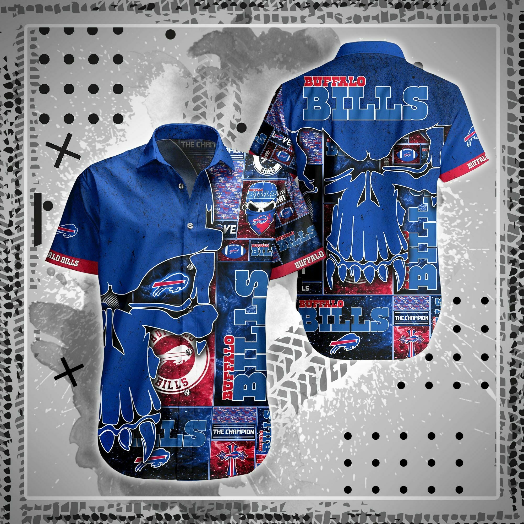 Buffalo Bills Hawaiian Shirt Outfit Summer Beach