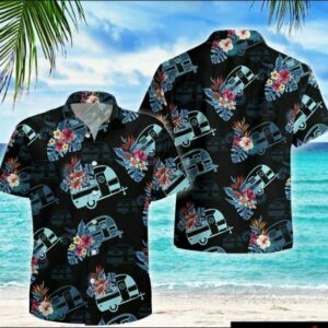 Camping Tropical Hawaiian Shirt Beach Outfit Summer