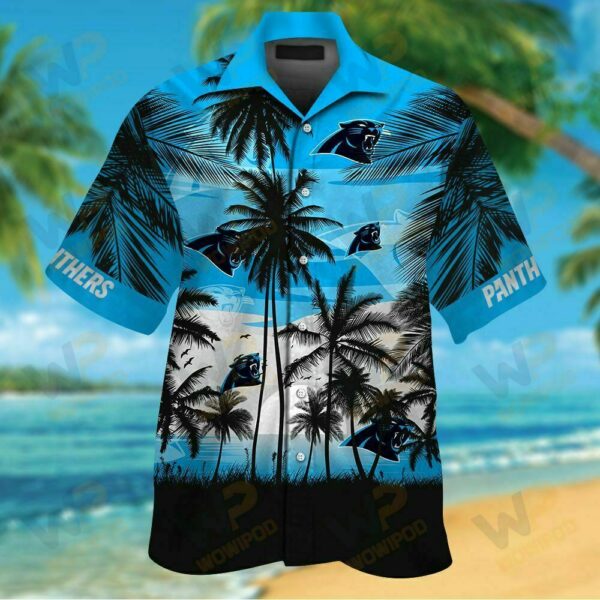 Carolina Panthers Tropical Hawaiian Shirt