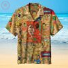 Character Collage Hawaiian Shirt Summer Outfit Beach