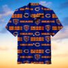 Chicago Bears Hawaiian Shirt Beach Outfit Summer