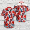 Chicago Bulls Flower Pattern Hawaiian Shirt