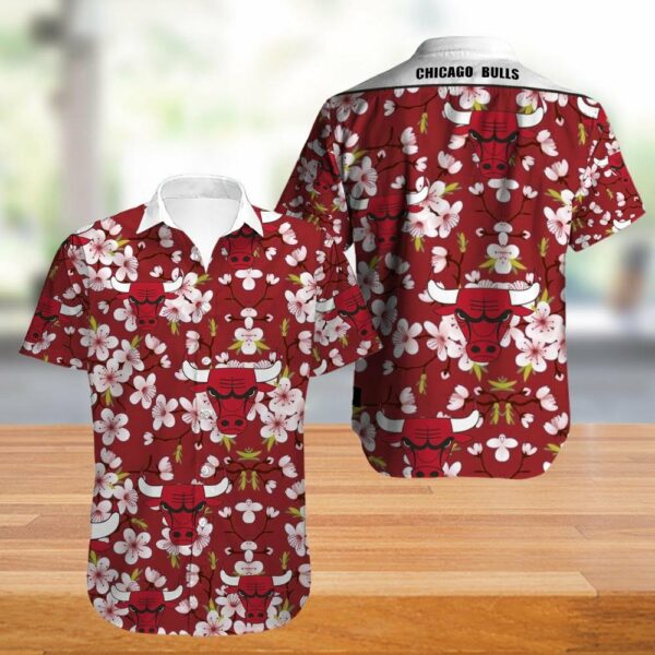 Chicago Bulls Hawaiian Shirt Summer Beach Outfit