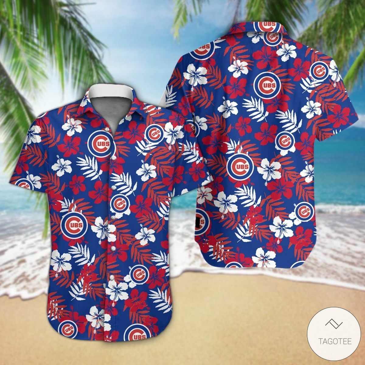 Chicago Cubs Hawaiian Shirt Summer Outfit Beach