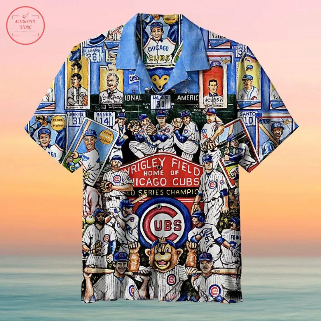 Chicago Cubs Tribute Hawaiian Shirt