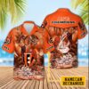 Cincinnati Bengals Afc Champions Personalized Hawaiian Shirt