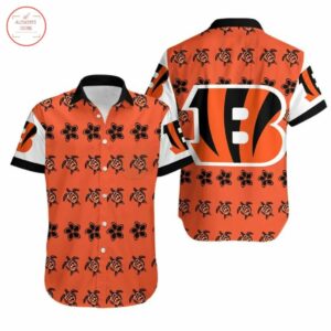 Cincinnati Bengals Turtle Hawaiian Shirt