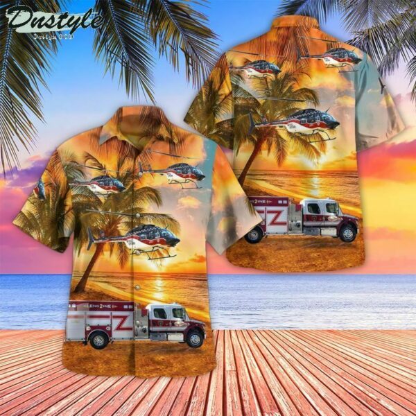 Clear Creek Vol. Fire Department Hawaiian Shirt