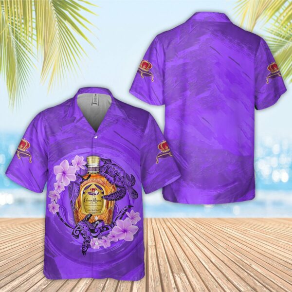 Crown Royal Turtles Hawaiian Shirt