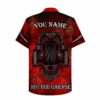 Custom Name Rod Garage Hawaiian Shirt