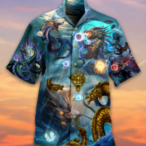 Dragon Energy Ball Hawaiian Shirt