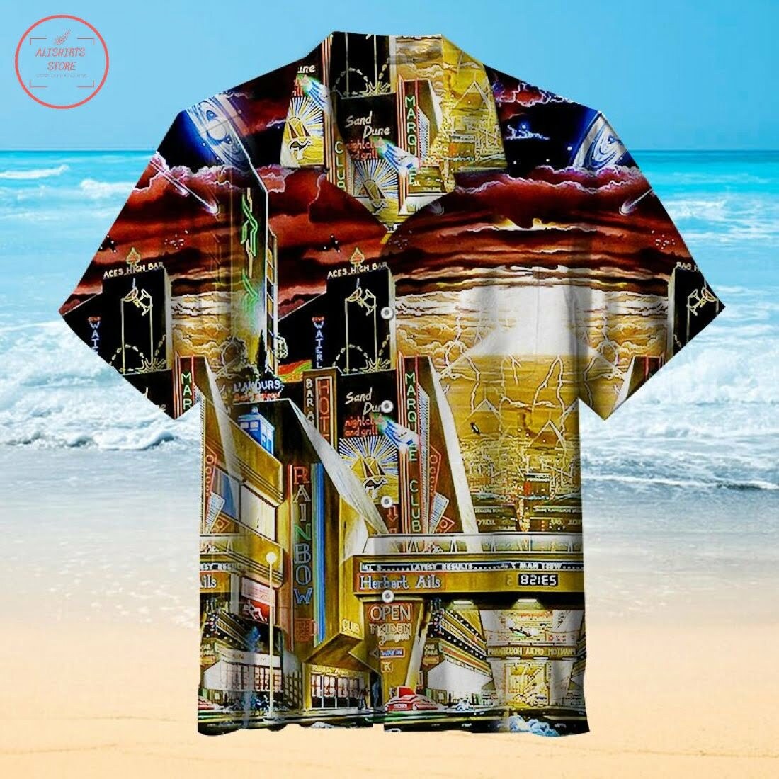 Empty City Hawaiian Shirt Outfit Beach Summer