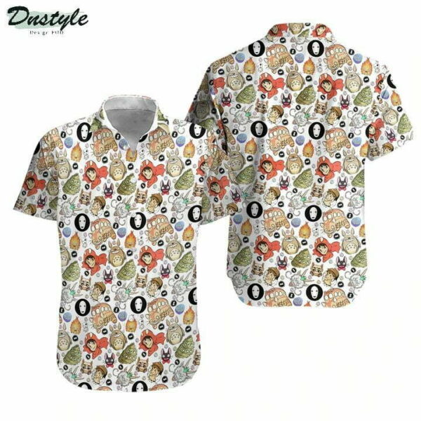 Ghibli For Men Hawaiian Shirt Summer Outfit Beach