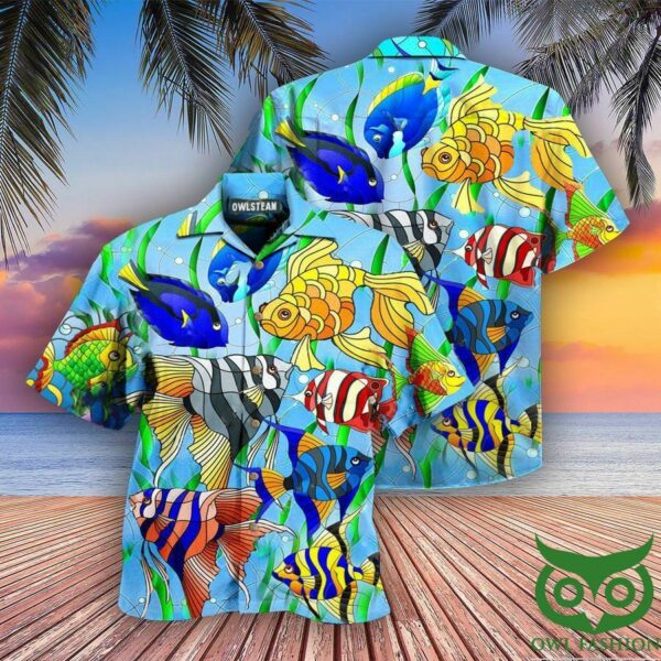 Gold Fish Don'T Bounce Edition Hawaiian Shirt