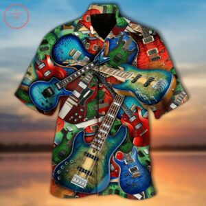 Guitar The Souls Hawaiian Shirt Summer Outfit Beach