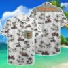 Harley Davidson Hawaiian Shirt Beach Outfit Summer