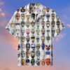 Hockey Goalie Mask Hawaiian Shirt