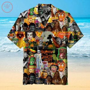 Horror Scary Carving Hawaiian Shirt