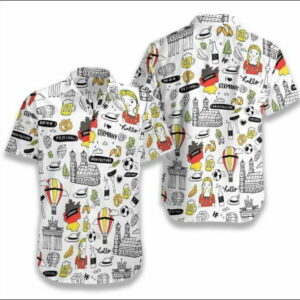 I Love Germany Hawaiian Shirt Beach Summer Outfit