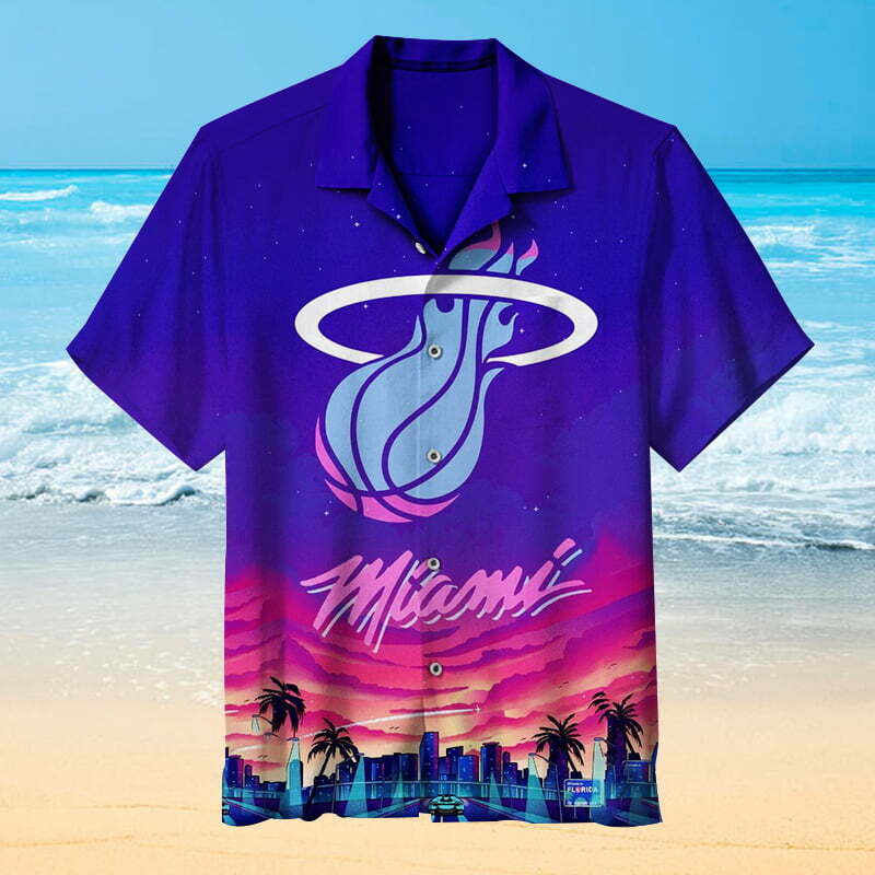 I Love Miami Hawaiian Shirt Summer Beach Outfit