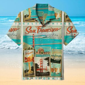 I Love San Francisco Hawaiian Shirt