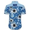 Indianapolis Colts Tropical Flower Hawaiian Shirt