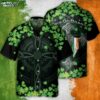 Irish Erin Go Bragh American Flag Clover Hawaiian Shirt