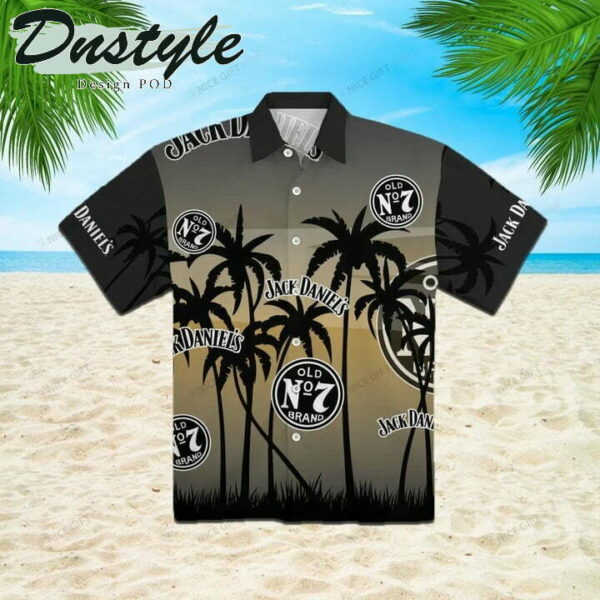 Jack Daniel'S Whiskey Hawaiian Shirt