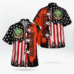 Jagermeister American Flag Hawaiian Shirt