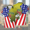 Jameson Irish Whiskey American Flag Hawaiian Shirt