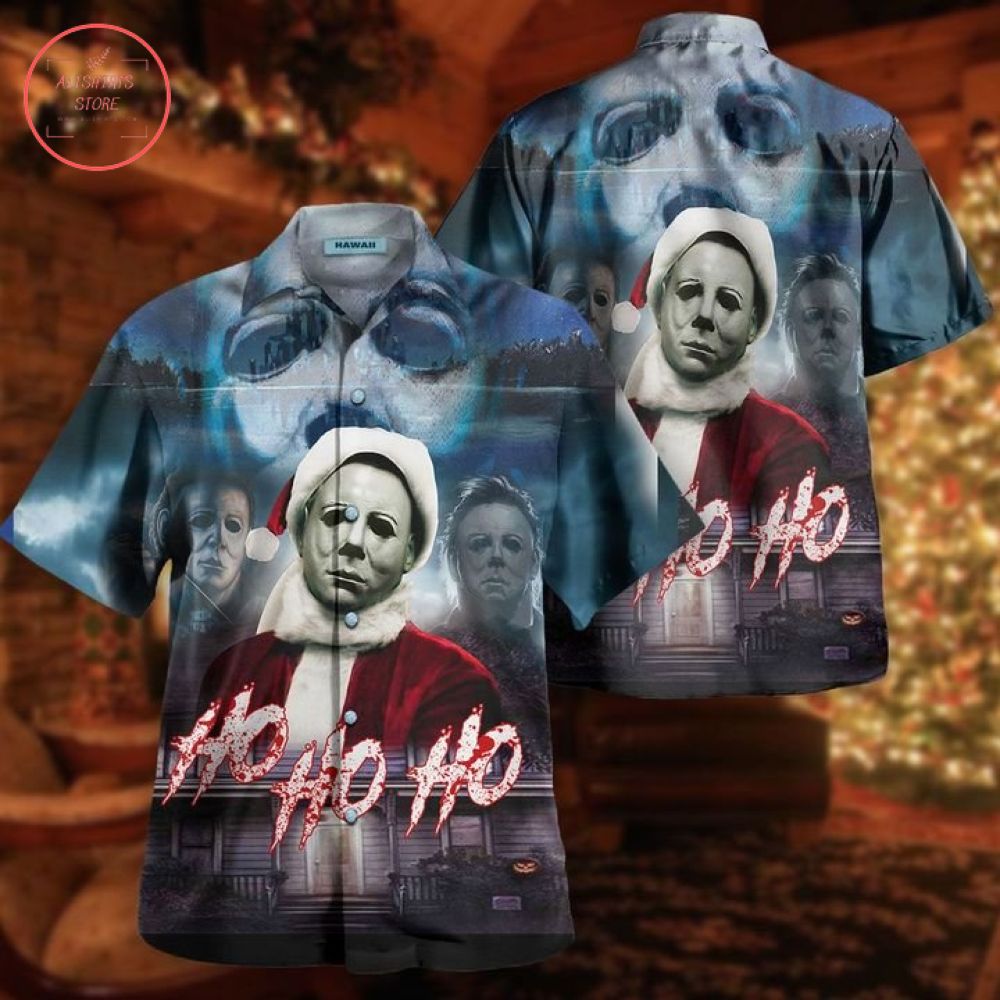 Jason Voorhees Santa Hawaiian Shirt