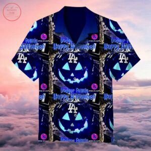 La Dodgers Happy Hawaiian Shirt Summer Outfit Beach