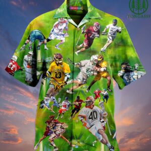 Lacrosse Match Player Hawaiian Shirt