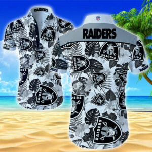 Las Vegas Raiders 7 Hawaiian Shirt