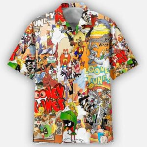 Looney Tunes Hawaiian Shirt Outfit Summer Beach